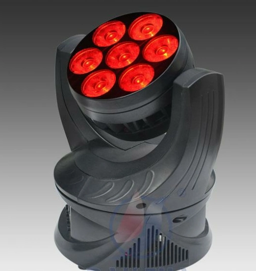 LED de siete piezas de 7*10W Cabezal movible de RGB Lighting