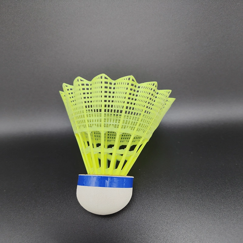 Super Quality Nylon Shuttlecock Sandwich Cork 6 PCS for One Tube Same as Mavis 350 Badminton