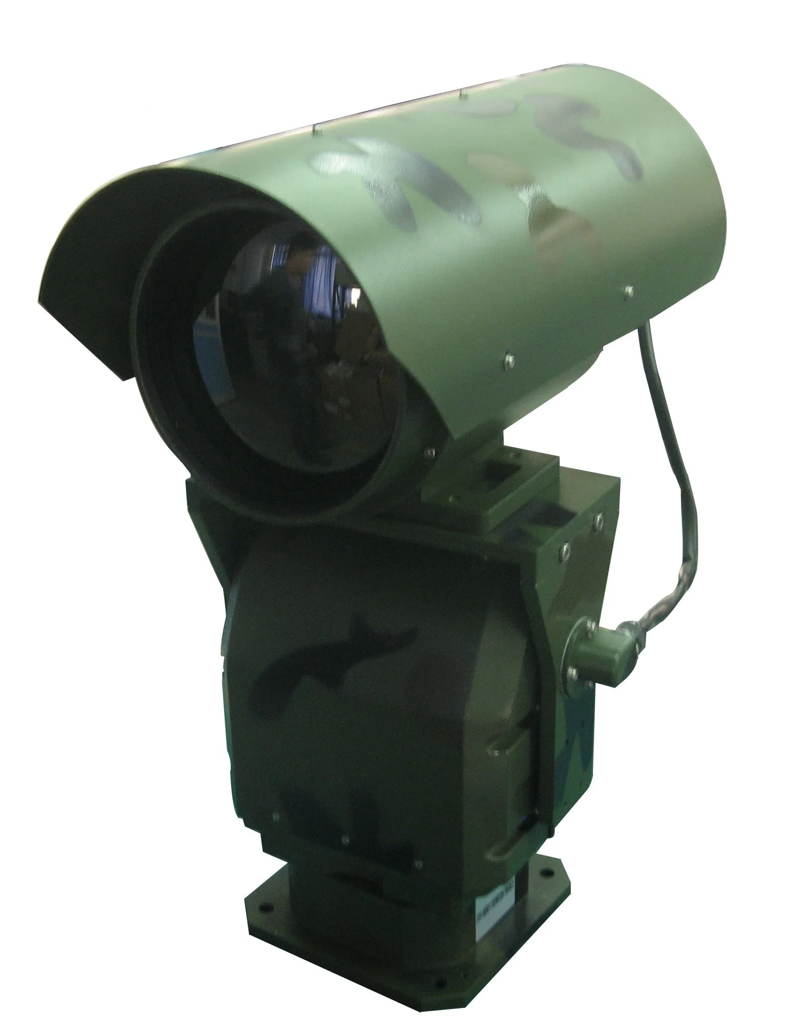 كاميرا حرارية برؤية ليلية بتقنية الأشعة تحت الحمراء والتكبير البصري والتكبير الرقمي على مسافة 10 كيلومترات.