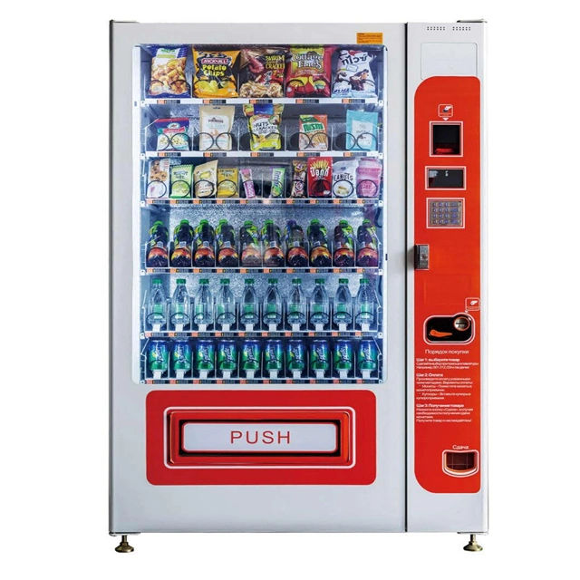 Coin du lecteur de carte de crédit de trésorerie des petites entreprises commerciales Mécanisme Snack boire vending machine