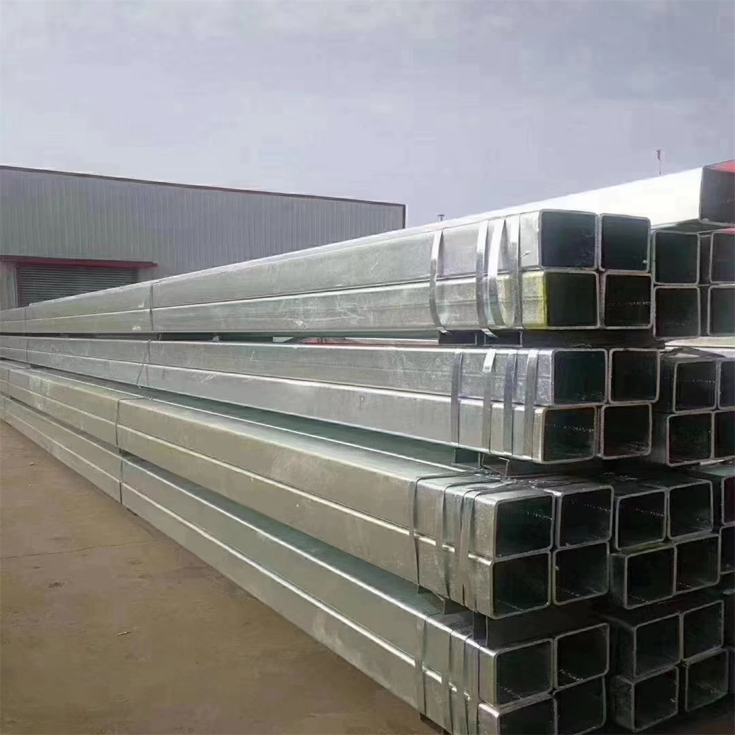 Hot DIP ASTM A500 Shs Rhs ASTM A500 Galvanized Square Welded Carbon Seamless Rectangular Steel Pipe Hot Sale Hollow Section Anticorrosion