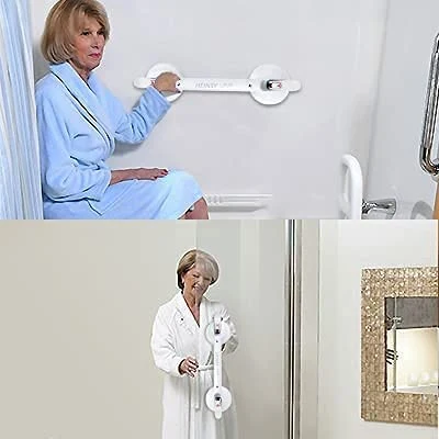 Heinsy Grab Bar for Bathtubs and Showers Handicap Bathroom Safety Rail for Elderly Wall Senior Handle for Tub Toilet Bath Disability Assist