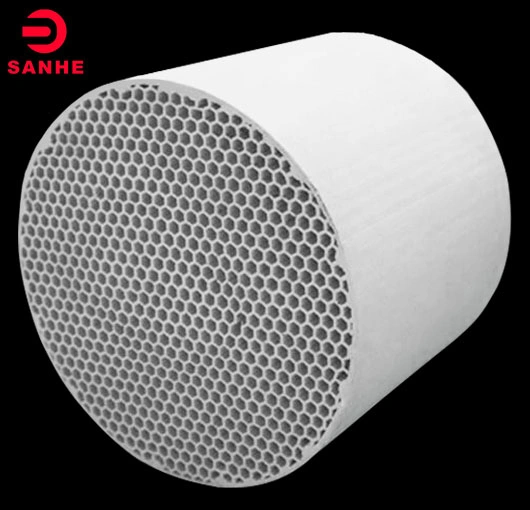 All Kinds of Shape Auto Alumina Exhaust Porous Ceramic Honeycomb Catalyst Substrates