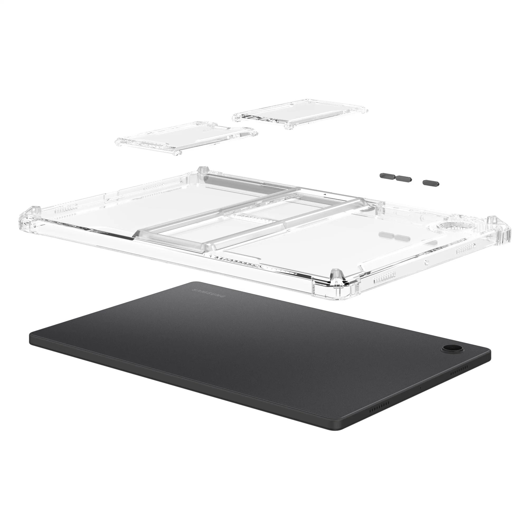 Cubierta de la tableta Kickstand para Huawei Matepad 10,4 pulgadas TPU a prueba de golpes Estuche con ranura lápiz para honor V7 V6