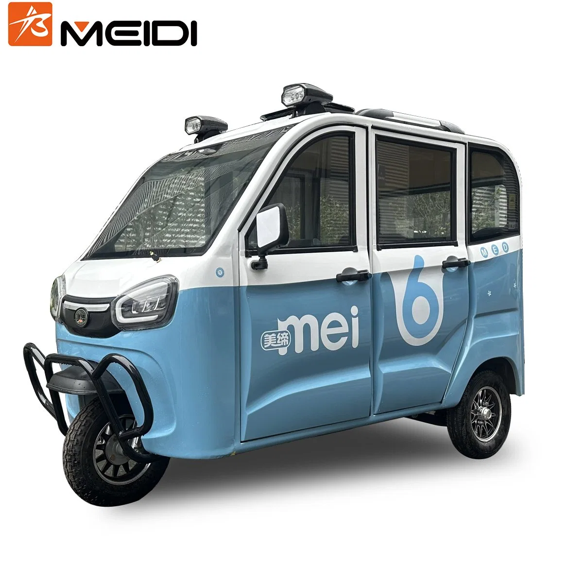Meidi geschlossene Kabine Elektro-Passagier Dreirad 3 Rad Auto für Ältere Menschen