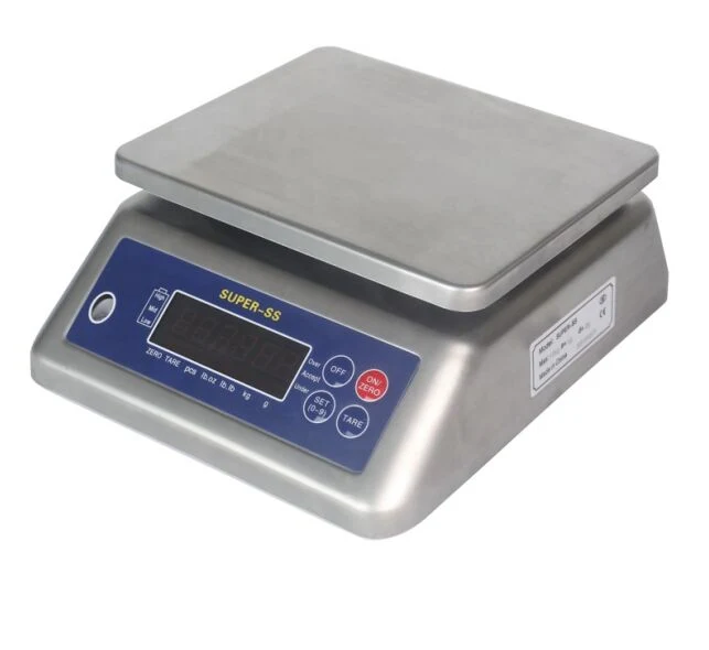 3kg 30kg Stainless Steel Waterproof Scale with Dual Display