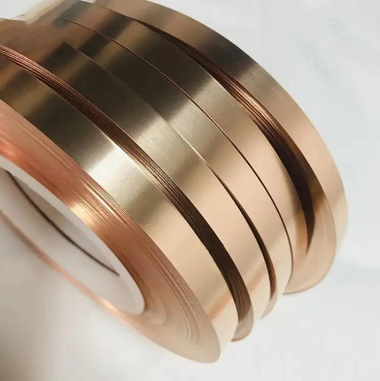 Original Factory T1, T2, C10100, C10200, C10300, C10400, C10500, C10700, C1 Gauge 0.5 mm Thick Industrial Copper Wire Copper Strip