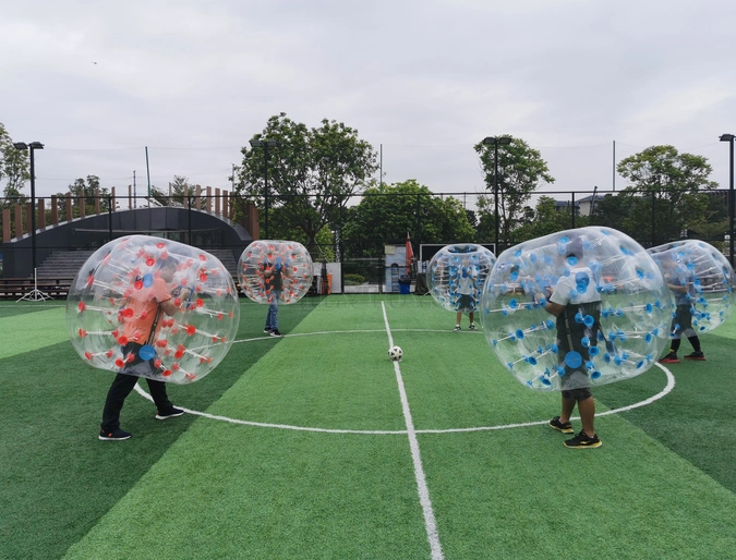 Humanos de la fábrica de PARAGOLPES PARAGOLPES Bola bola inflable Fútbol Juegos de Deportes de la burbuja