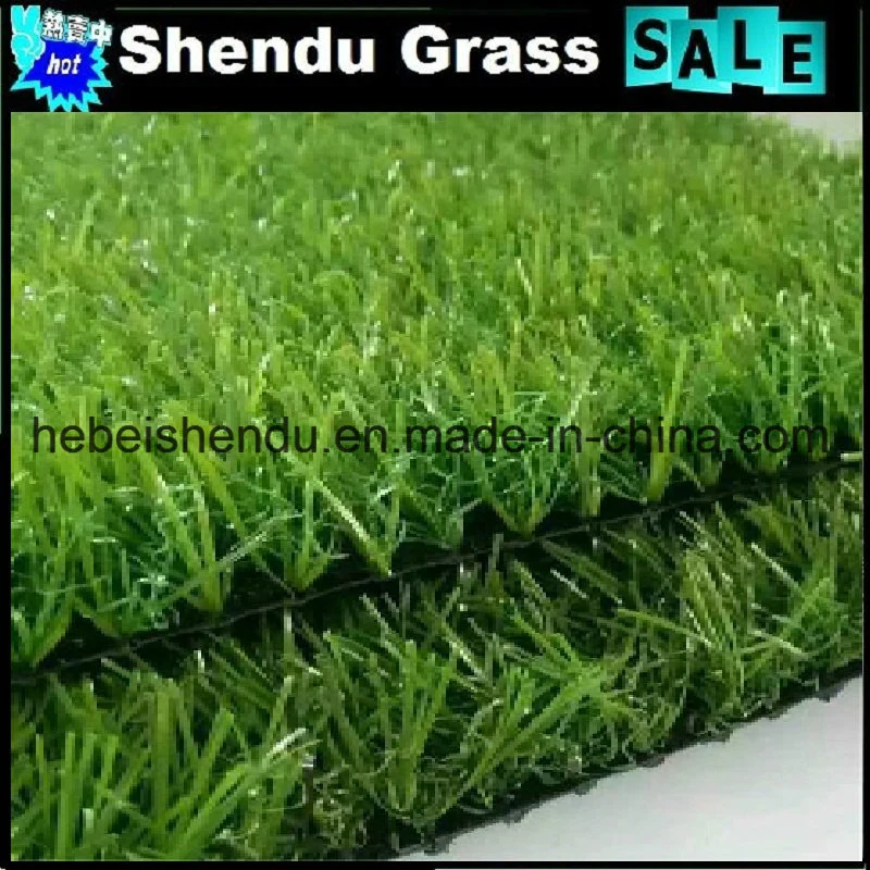 Cheap China Hebei 25mm India Floor Artificial Lawn Synthetic Green Grass Carpet with Good Backing