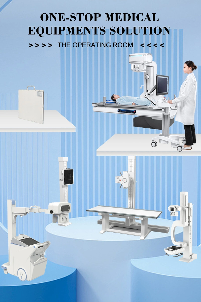 Equipo Dental médico profesional One-Stop Sala de Operaciones de primeros auxilios en UCI Kits de equipos de rayos X de ultrasonidos