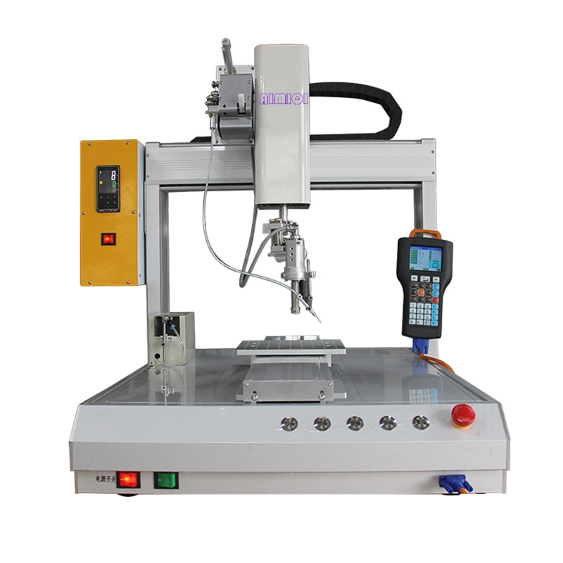 Shenzhen Mingqi Robot Automatic Three Axis Stepper Motor Tablet Melt Adhesive Ab Glue Dispenser