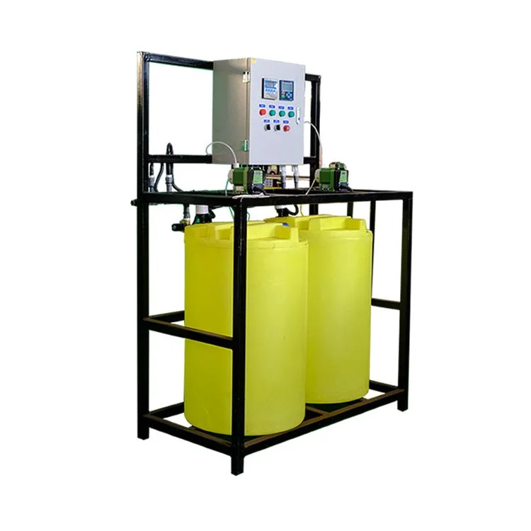Chemical Dosing Machine Automatic Polymer Device Time Control Mode pH Monitoring HVAC System