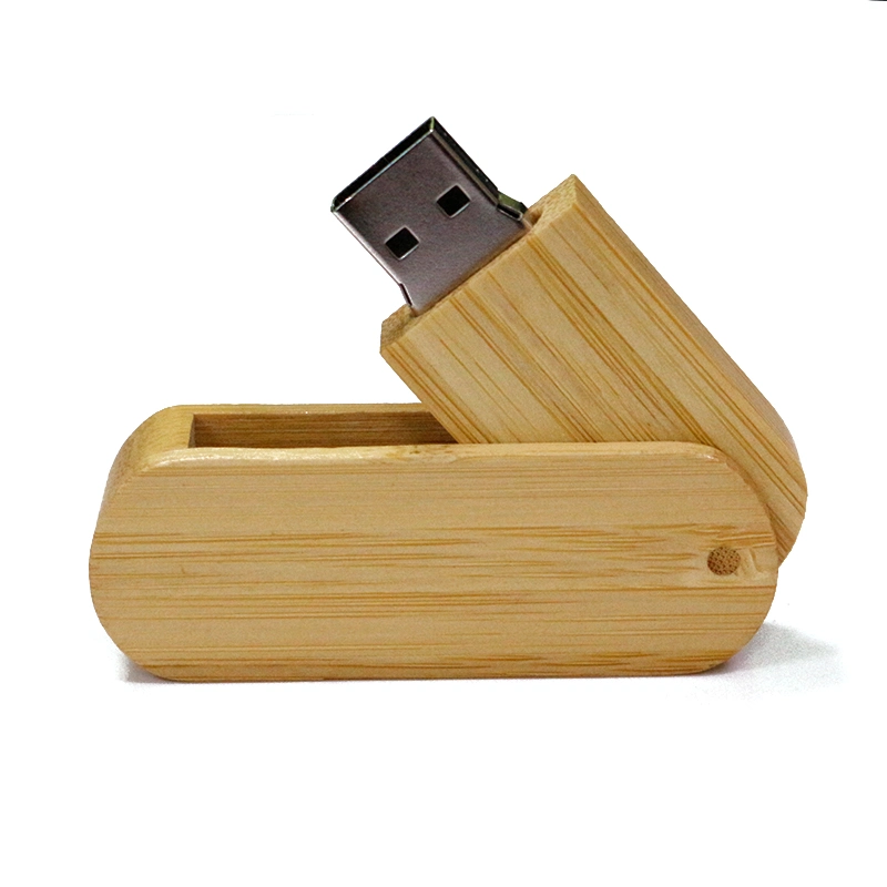 Wooden Box Logo Bamboo Custom 8GB 16GB 32GB 64GB USB 3.0