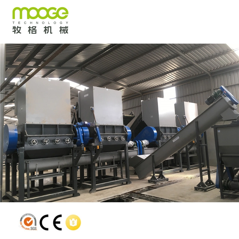 High Efficient PET Bottle Plastic Recycling Machine