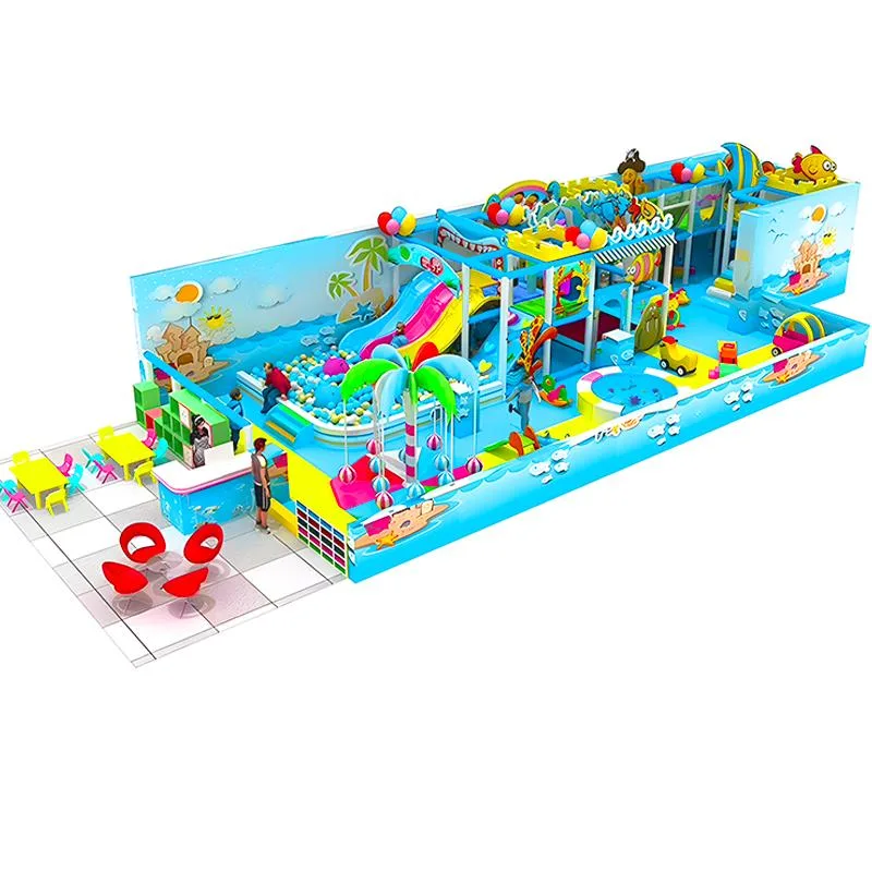 Custom Kids Indoor Playground Amusement Park Trampoline Soft Play