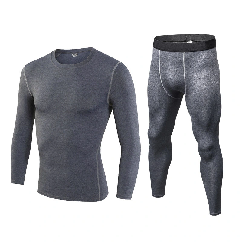 Combinaison de sport pour Homme maillot de sport à séchage rapide/Collants ensemble 2 pièces vêtements de fitness Entraînement en plein air vêtements de gym vêtements de football/baseball