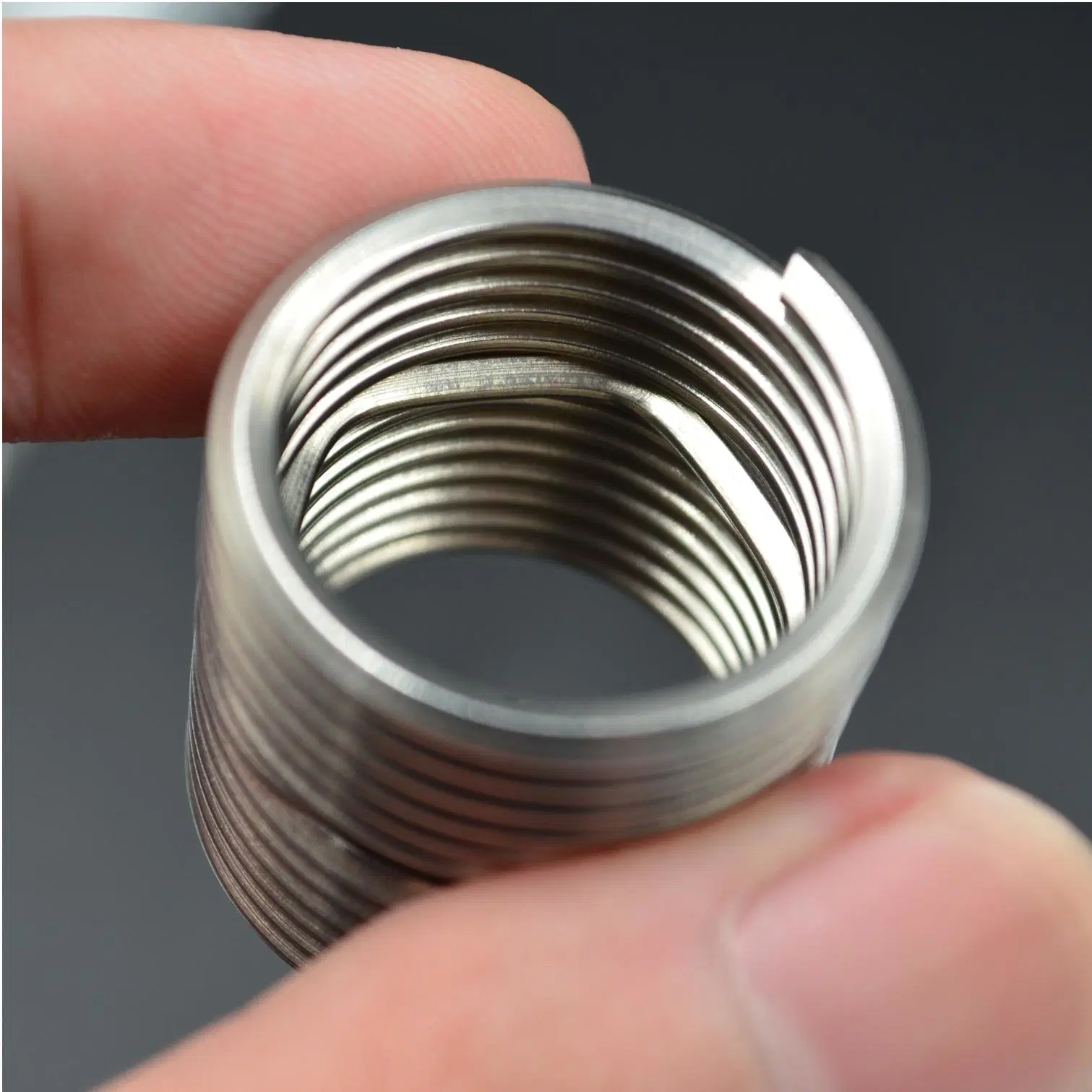 Stainless Steel Metric Coarse Size Screw-Locking Wire Thread Insert