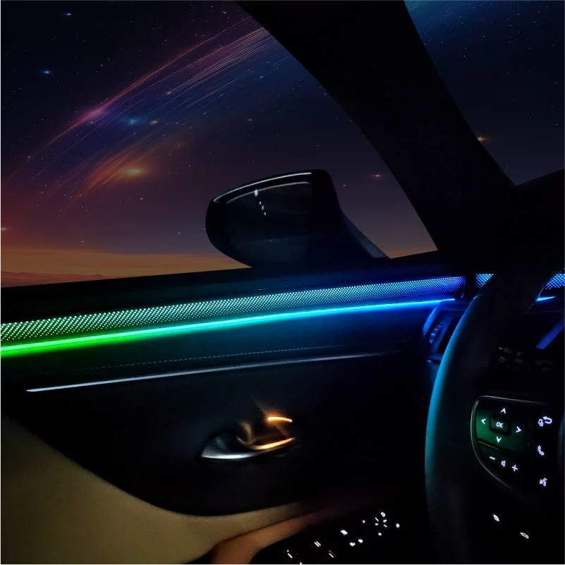 12V Seven Color Ambient Lights Car Interior LED Lamp Hot Selling LED