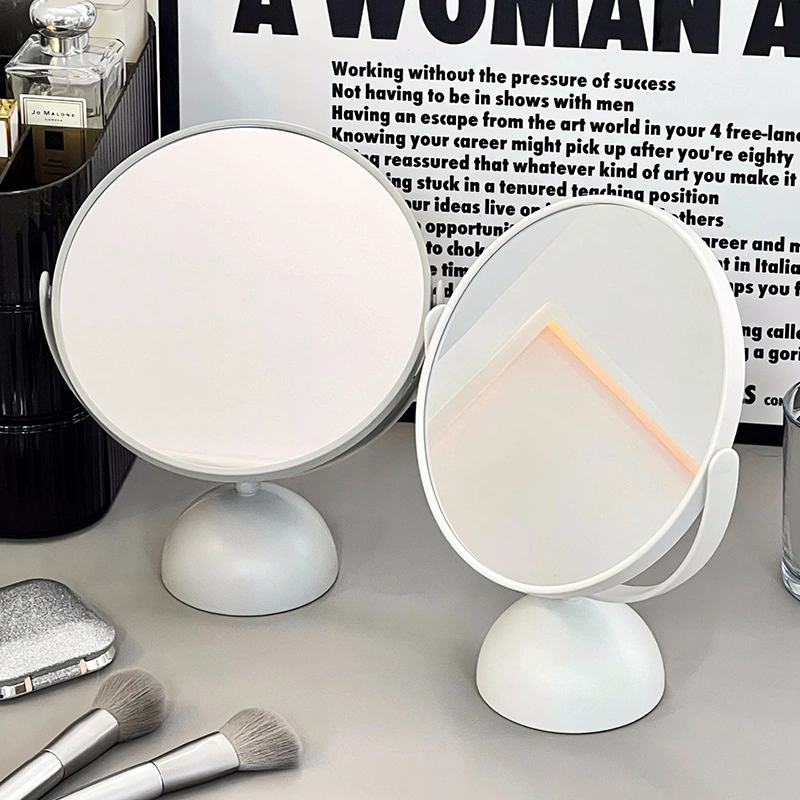 Desktop Makeup Mirror Dressing Mirror Women's Portable Dressing Table Desktop Mirror