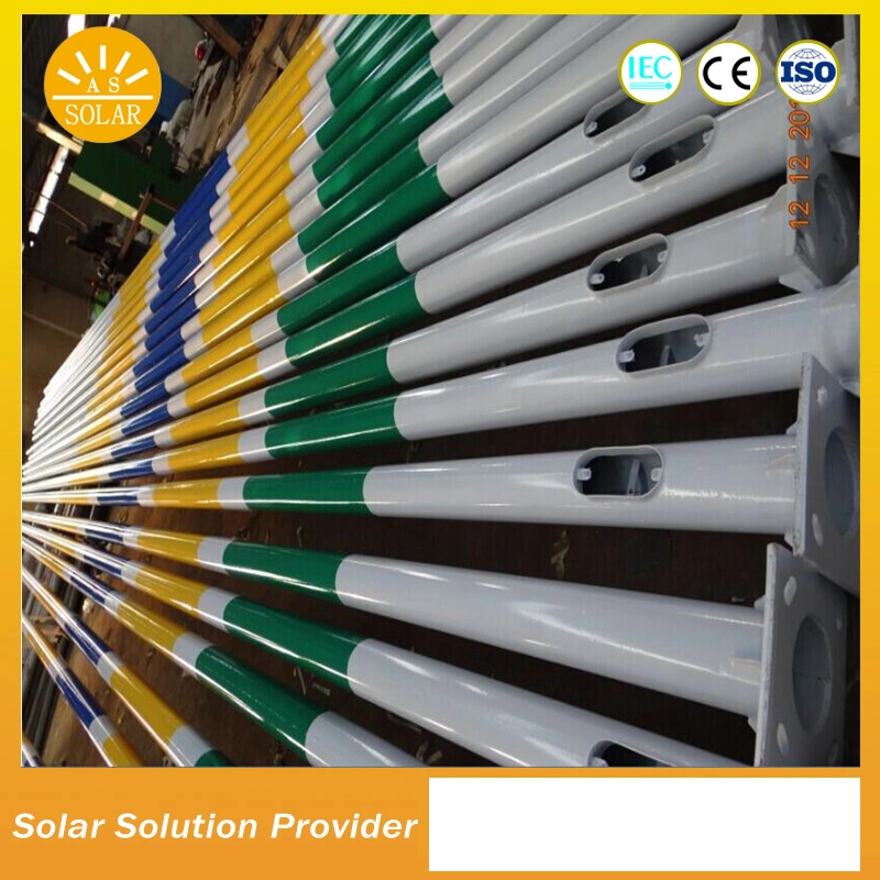 Solar Power Energy Street Light Pole Design