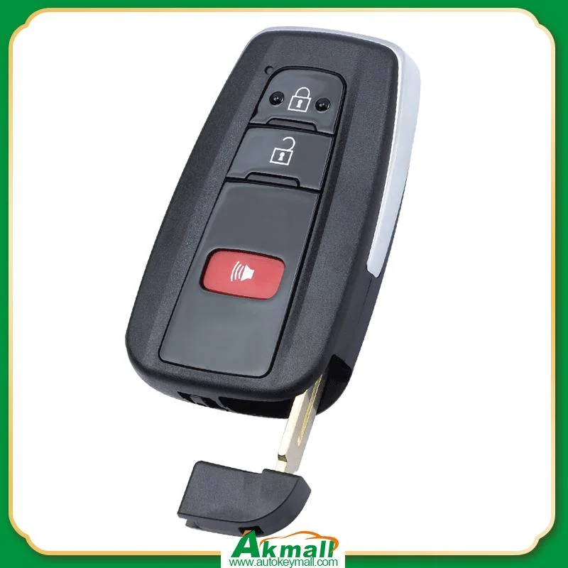 B2u2K2r 2+1bt Smart Remote Car Key 433MHz for 2019 - 2021 Toyota Corolla