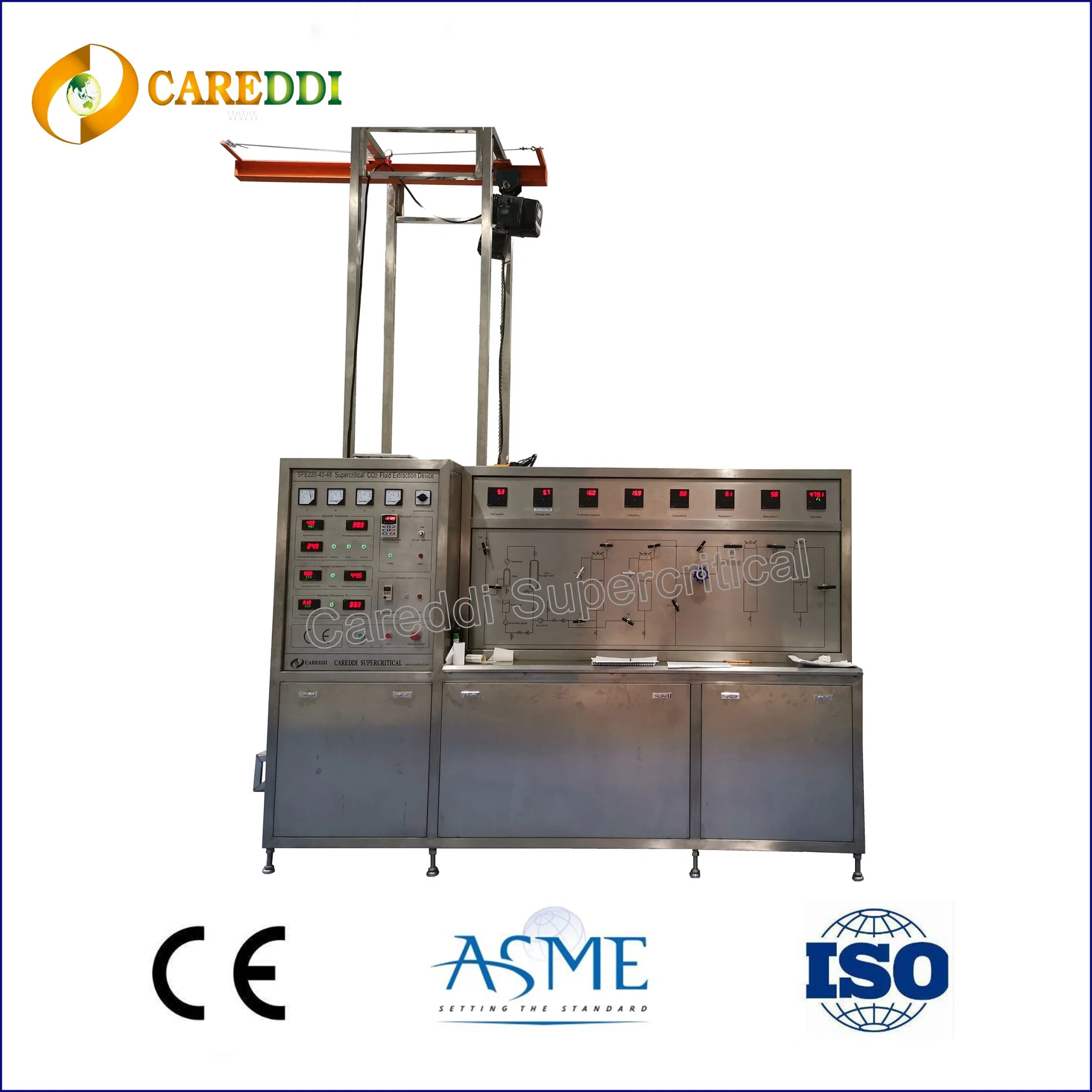 Equipamentos de extração de CO2 supercrítico de óleo à base de plantas