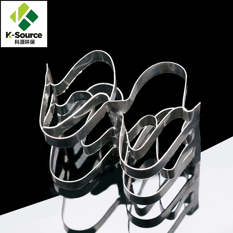 البيع الساخن SS304 SS316 Tower Packing Metal Super Raschig Ring لإصلاح البرج