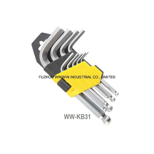 9PCS Short Arm Ball Point Hex Key Set