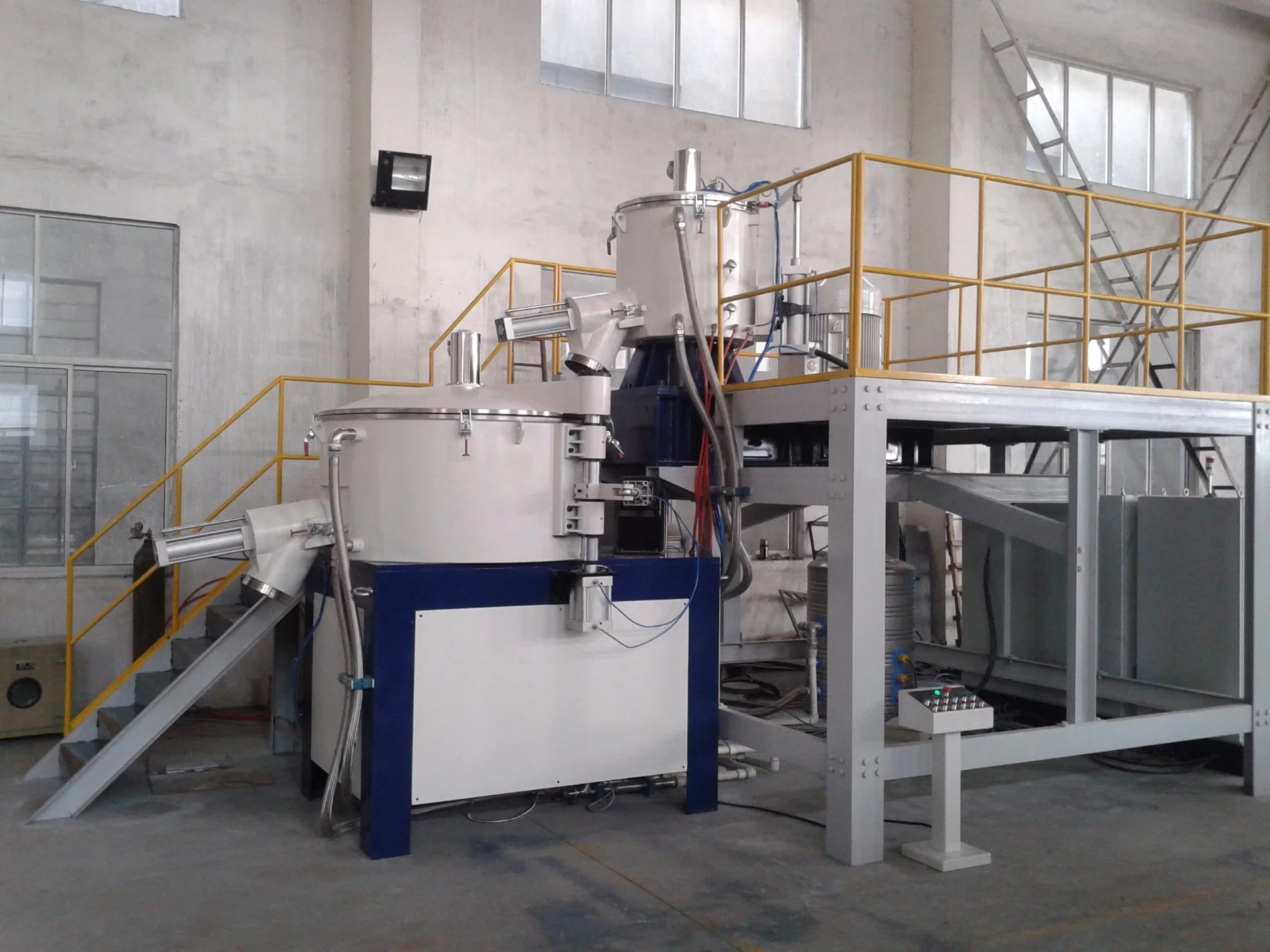 Metallic Bonding Mixing Unit for Bonded Metallic Powder Coating Paints