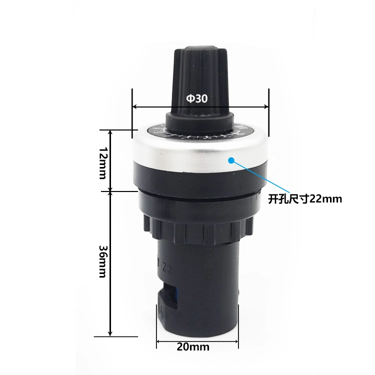 22mm Mounting Hole Tayee Potentiometers La42dwq-22