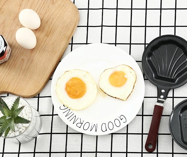 Mini Eierkuchen Antihaft Kochgeschirr Kochtopf Frühstückspüllmaschine