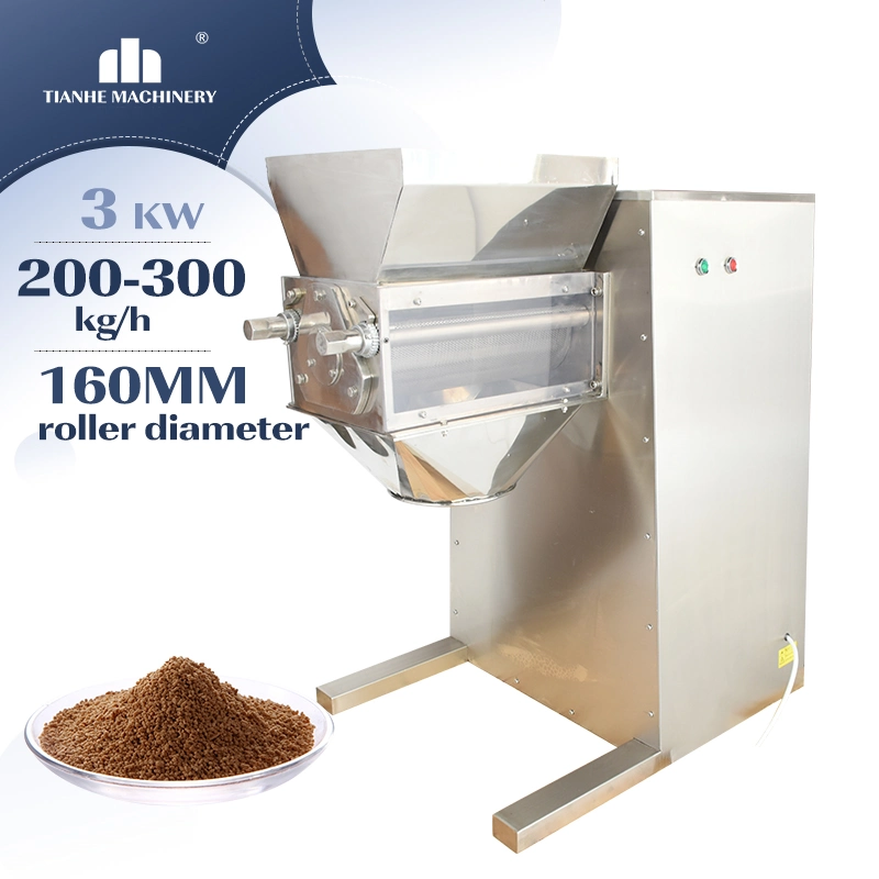 Tianhe YK-160 Equipamento de processamento químico Semi-Automático pó mistura rocha Granulador