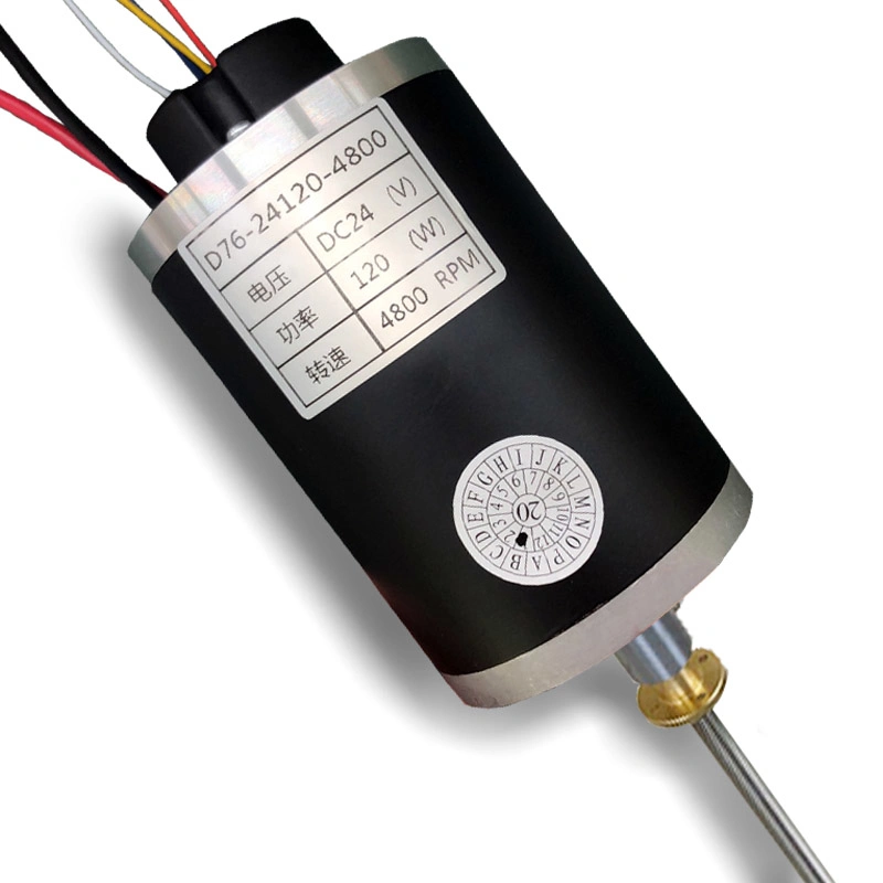 Permanenter, bürsteter 60W 12V-DC-Motor mit hoher Drehzahl, 3000rpm Motor Für Küchenmaschine