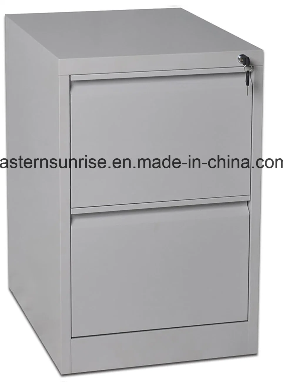 Metal Steel Iron Office Use Two Drawer Storage Carbinet