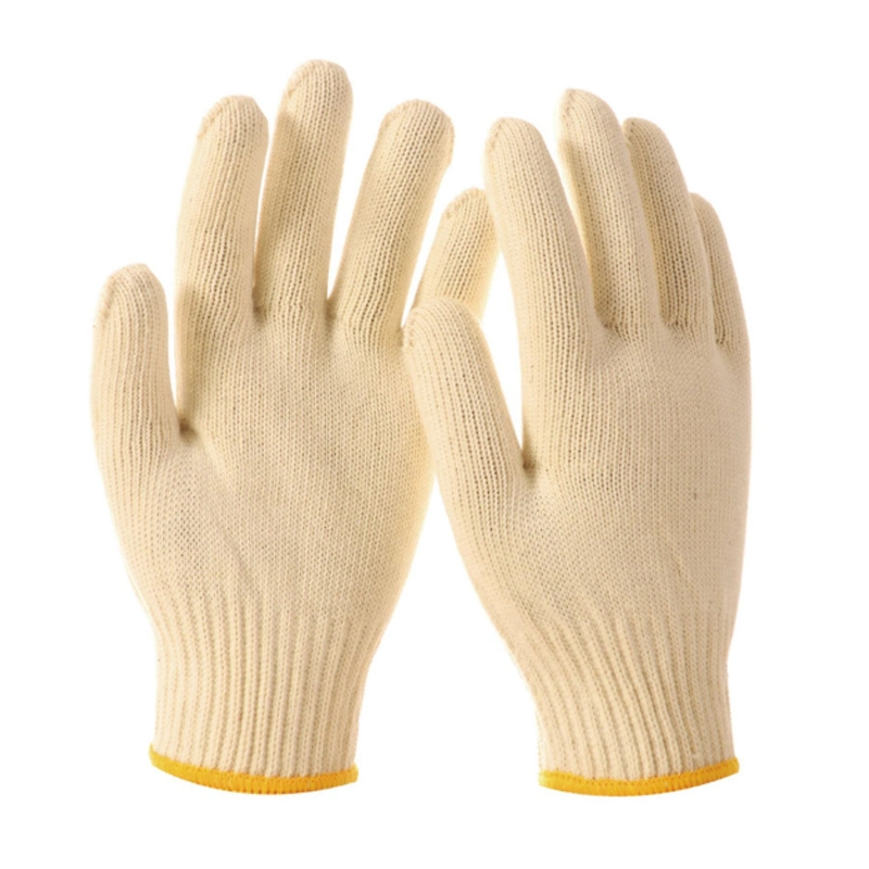 Wholesale/Supplier Price Knitted Cotton Industrial Safety Hand Gloves