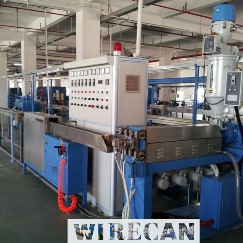 Housing Wire Extrusion Line /PVC PE Insulation Plastic Extruder