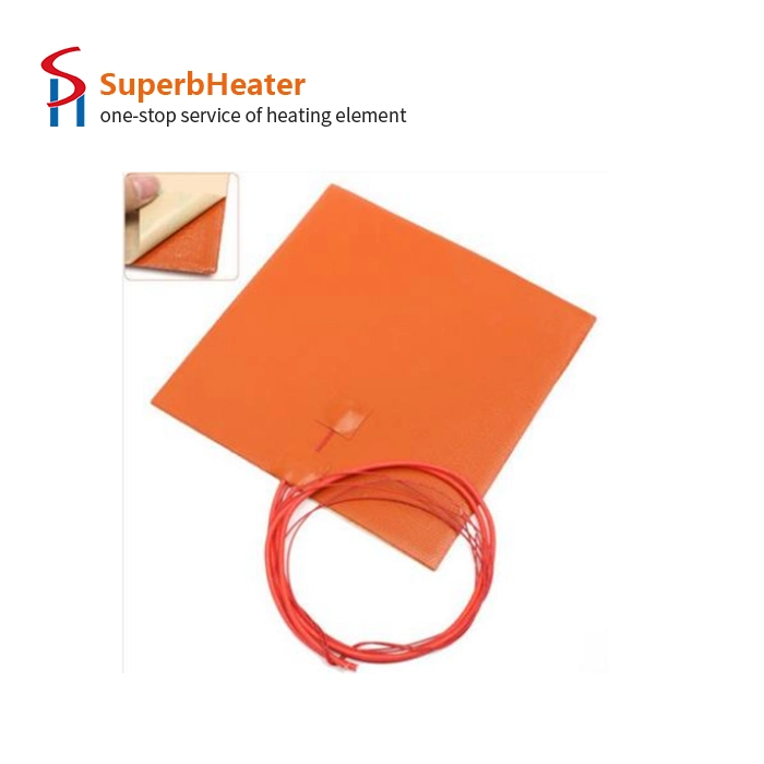 150c 1740*250mm Silicon Rubber Heater / Silicone Heating Pad for Oil Drum