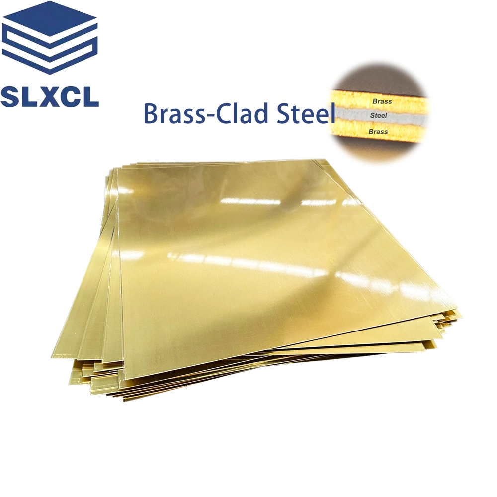 88-91% Brass Clad Stainless Steel Sheet Plate Commercial Strip