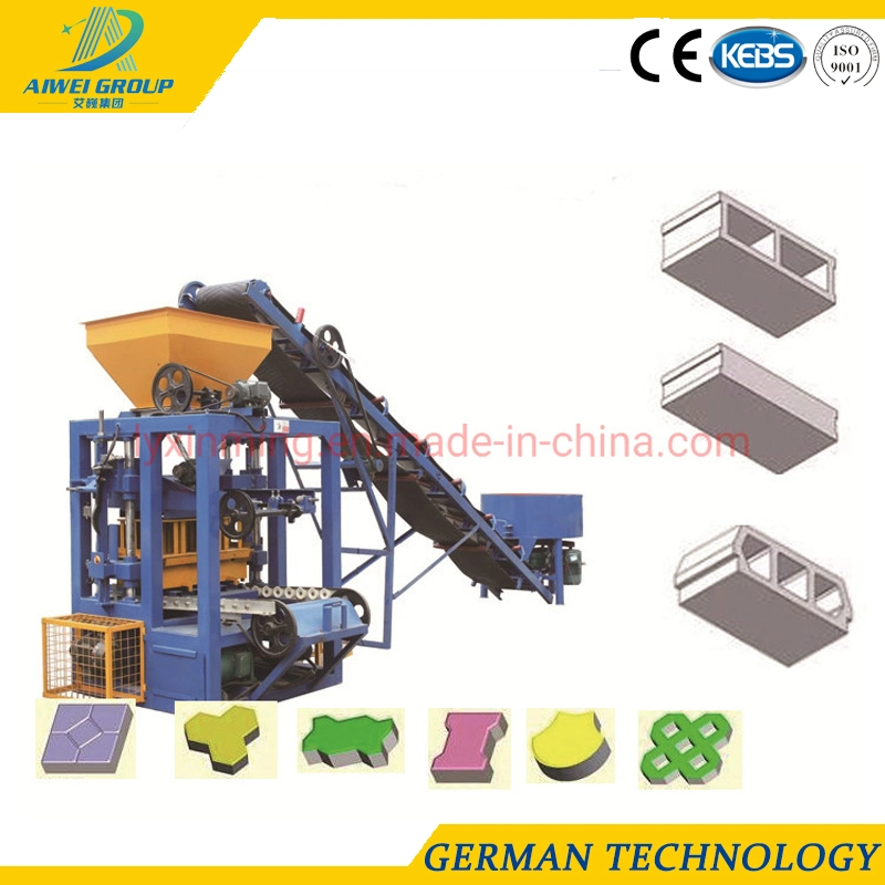 High Capacity Concrete Hollow Block Making Machine Holland Paver Brick Making Machine in Ethiopia