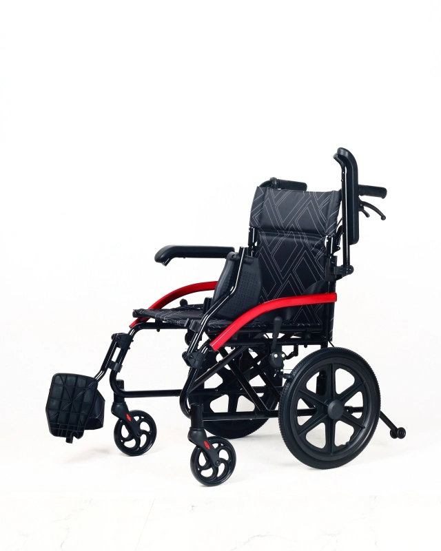 Medical Lightweight Aluminum Transfer Hospital Wheelchair (SC-Q05LABJ-16")