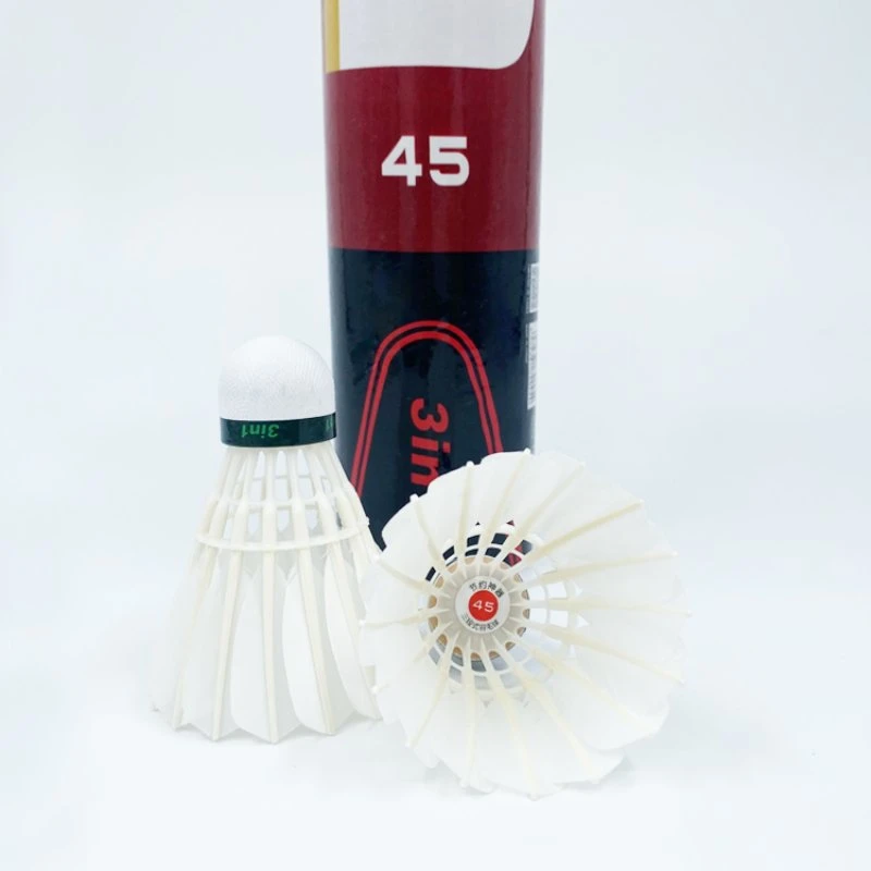 Dmantis D45 3in1 Training Goose Feather Shuttlecocks Birdies Badminton Indoor and Outdoors Activity Goose Shuttleocock