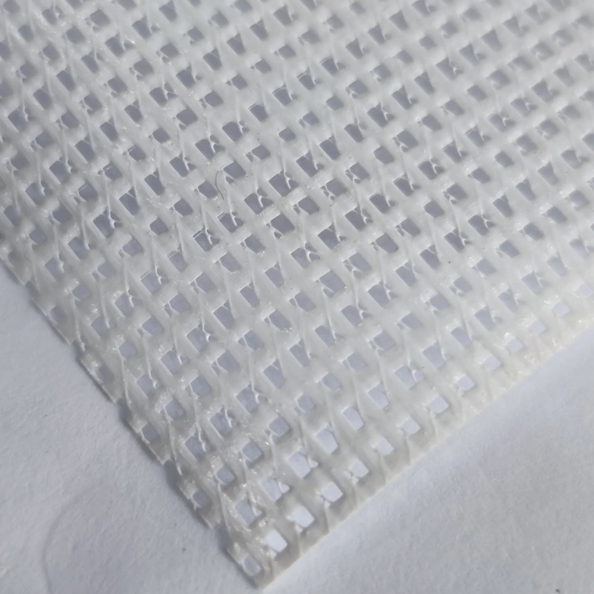 Tear-Resistant and Flame-Retardant PVC Mesh Construction Fabric