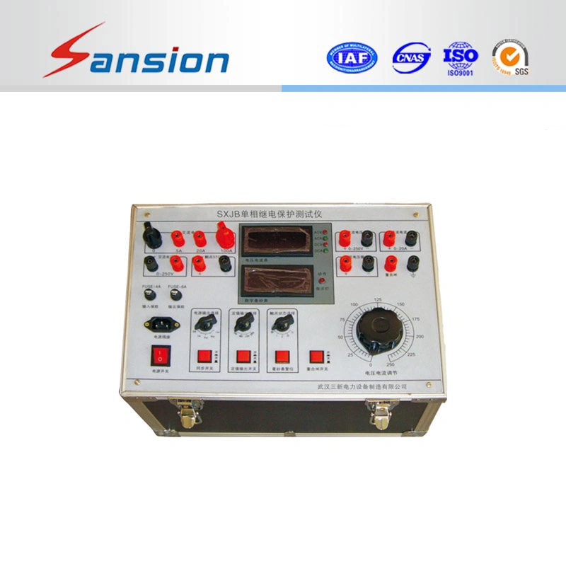 Best Selling Six Phase Relay Protection Tester with Fault Self Diagnosis and Locking Function