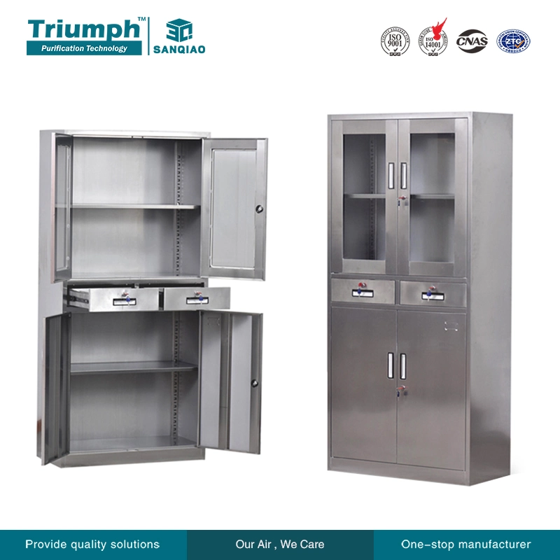 China Wholesale/Supplier Price Hospital Furniture Stainless Steel Anesthesia Cabinet or Medicine Instrument Cabinet