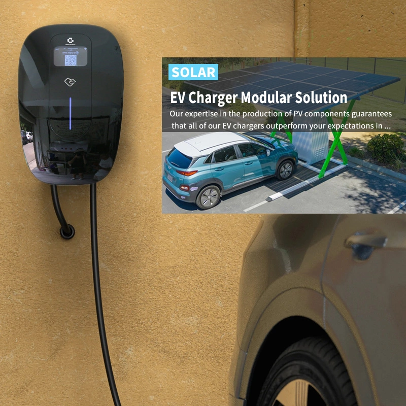 RFID Card/APP Return or Exchange 3 Phase EV Charger Wallbox