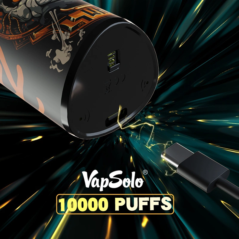 Venda por grosso de caneta Vape Vaporizador Mini Fumaça Vapores Atomizador Factory e cigarros 10000 10K Baforadas Bar sabores de frutos isqueiros recarregáveis Cigarro Eletrônico