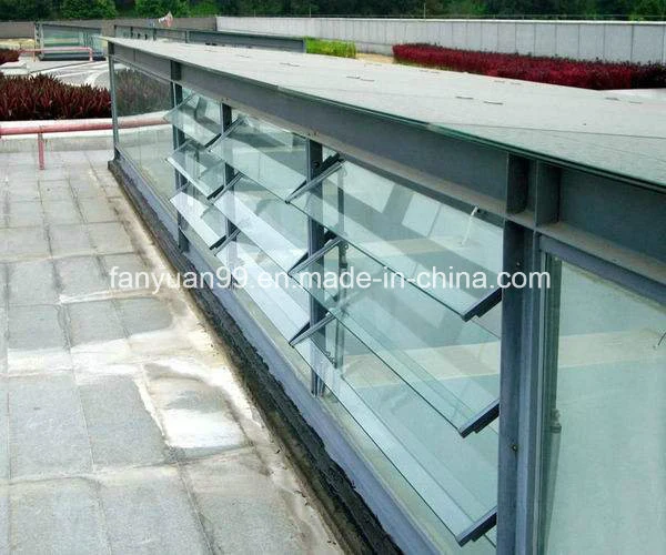 5mm Louver Glass Dull Edge/Obcure Louver Glass/Bronze Louver Glass/ Blue Louver Glass Supplier