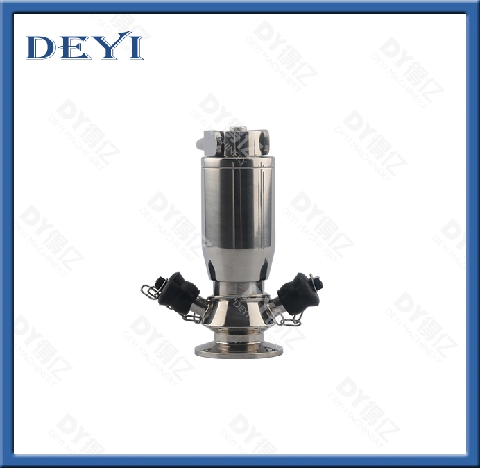 DN15 Stainless Steel Handle Type Clamped Sample Valve