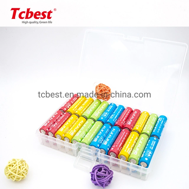 Best Selling OEM/Tcbest Brand Super Alkaline Cell Primary Battery AA 1.5V Am3 Battery AA Lr6 Dry Battery