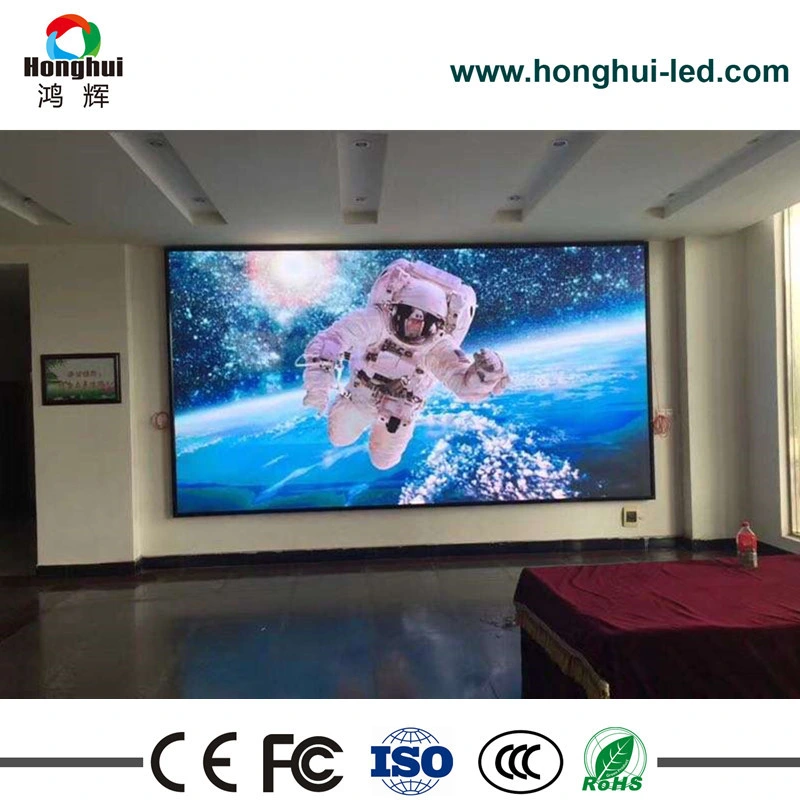 P6 P5 P5 التثبيت الداخلي الثابت HD LED Display Sign for حائط الإعلانات